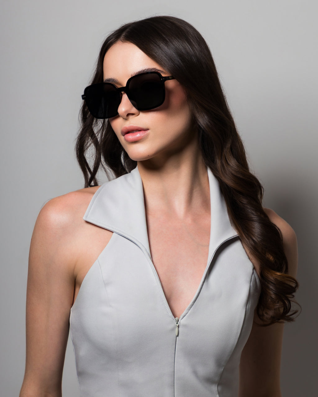 Roma Acetato Clip-On Polarizado 2 em 1