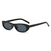 Óculos de sol feminino Rosa Coral Matera, armação Preta e lente Preta – estilo sofisticado e proteção UVA e UVB 400 para os olhos.