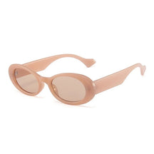 Óculos de sol feminino Rosa Coral Ravena, armação Bege e lente Bege – estilo sofisticado e proteção UVA e UVB 400 para os olhos.
