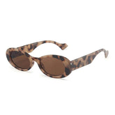 Óculos de sol feminino Rosa Coral Ravena, armação Tartaruga e lente Marrom – estilo sofisticado e proteção UVA e UVB 400 para os olhos.